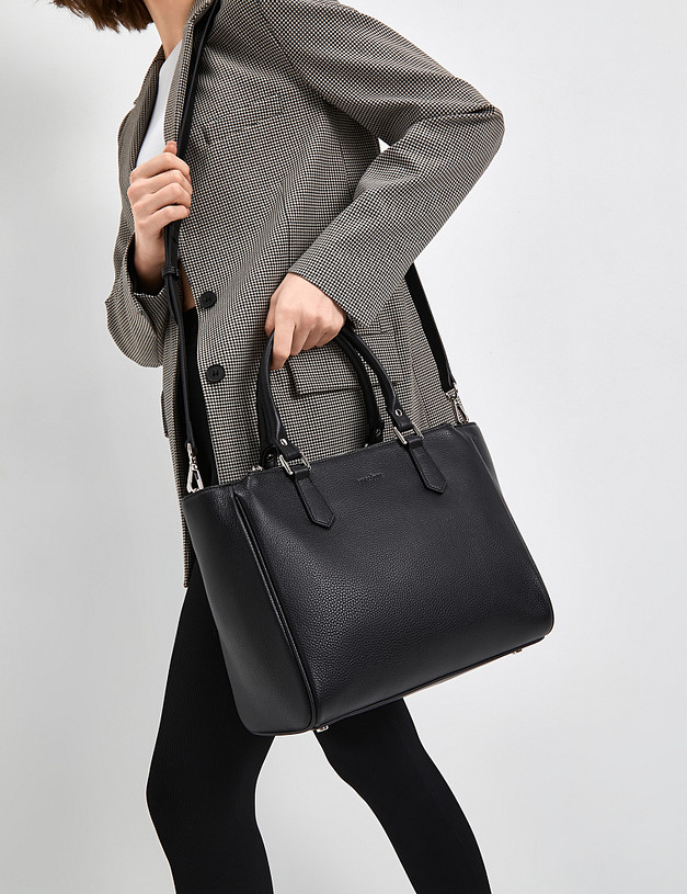 Черная женская сумка MASCOTTE 660-3126-102 | ракурс 1