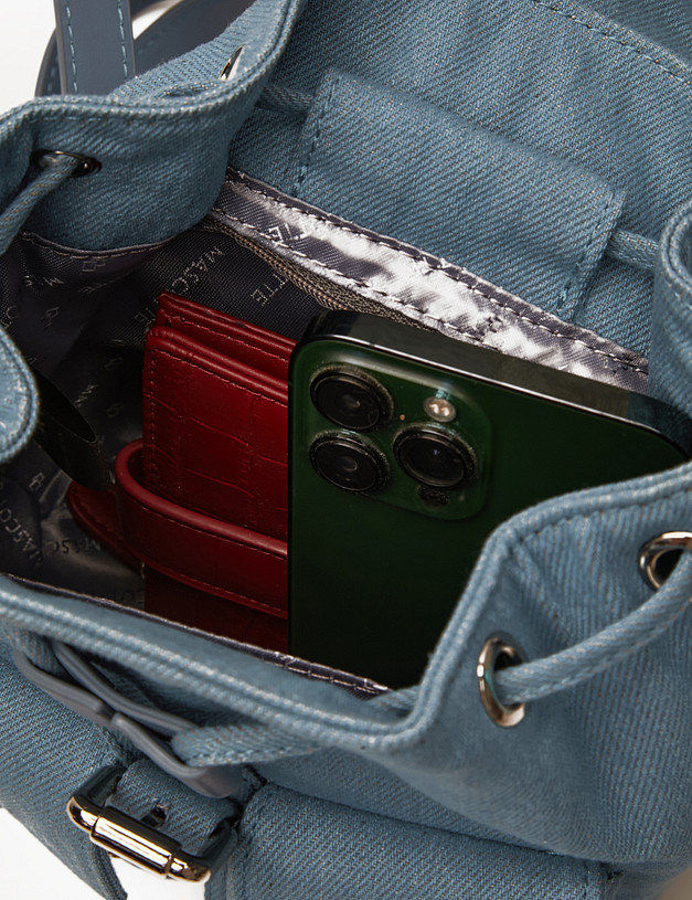 Джинсовый женский рюкзак MASCOTTE 671-4101-203 | ракурс 7