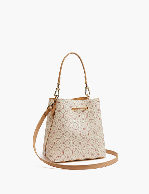 Молочная женская сумка MASCOTTE 604-5204-601 | ракурс 3