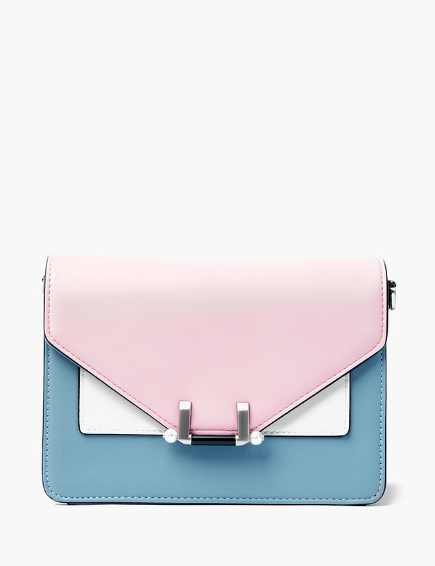 Розовая женская сумка кросс-боди MASCOTTE 642-0114-606 | ракурс 2