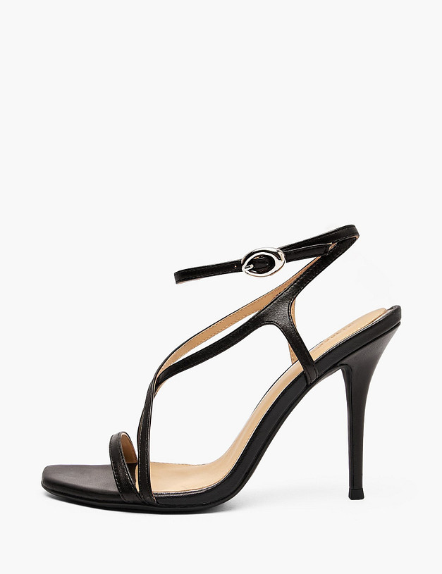 Черные женские босоножки MASCOTTE 175-6101613-3501M | ракурс 1