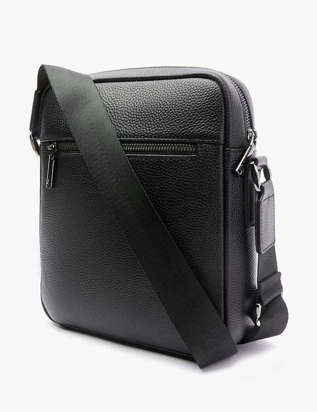 Черная мужская сумка MASCOTTE 604-2222-102 | ракурс 3