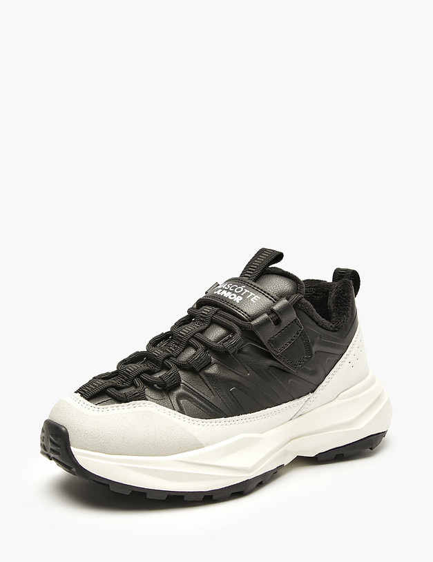 Черные кроссовки для девочек MASCOTTE 64-522621-0602 | ракурс 4