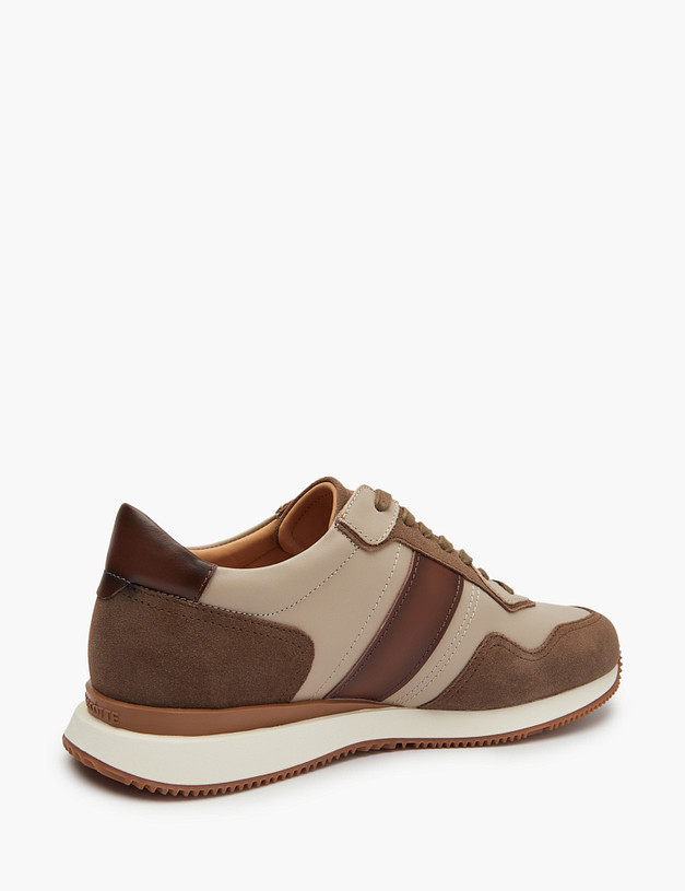 Бежевые мужские кроссовки MASCOTTE 175-5192215-8138M | ракурс 3