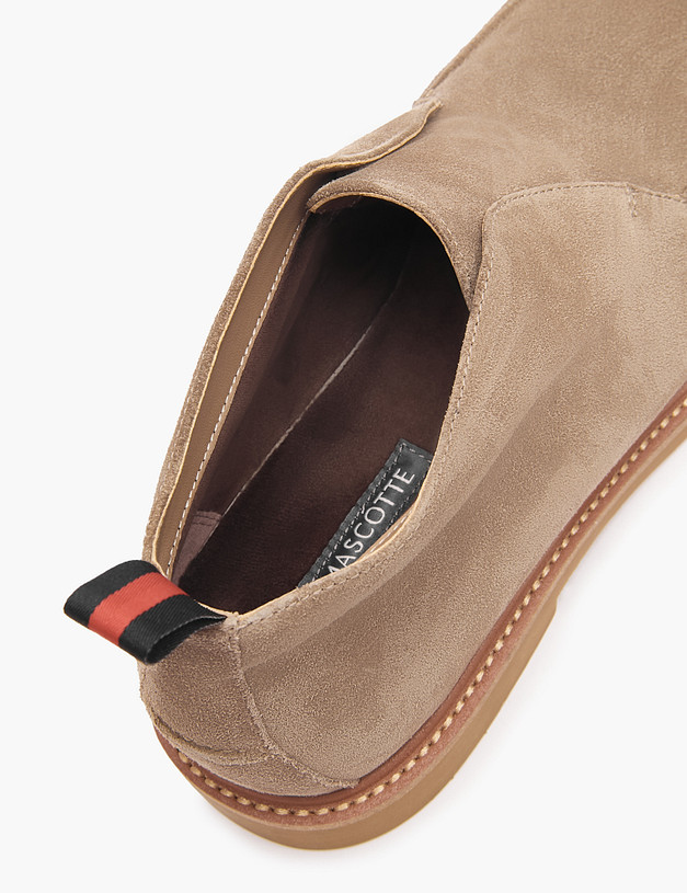 Бежевые мужские велюровые дезерты MASCOTTE 15-3272424-3258M | ракурс 7