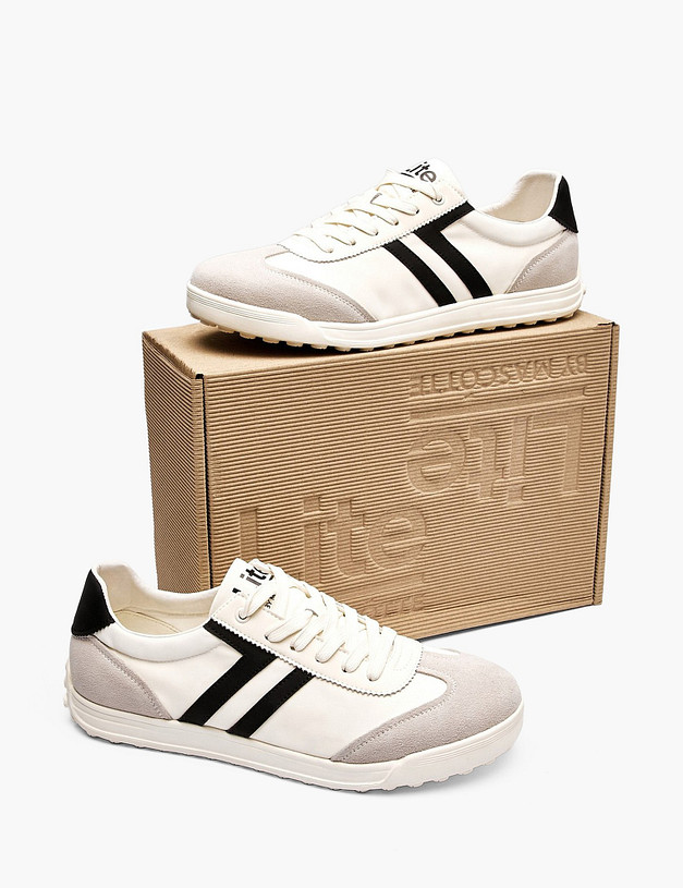 Серые мужские полуботинки MASCOTTE 234-610311-0210 | ракурс 6