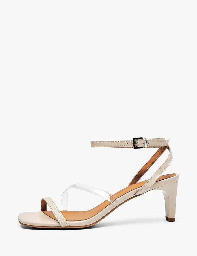 Молочные женские босоножки MASCOTTE 94-615211-6551M | ракурс 1