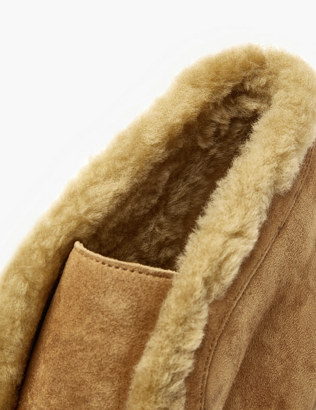 Бежевые женские зимние дезерты MASCOTTE 22-5160535-4698M | ракурс 6