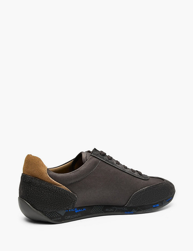 Серые мужские полуботинки MASCOTTE 58-6131514-0210 | ракурс 3