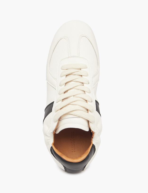 Молочные женские кроссовки MASCOTTE 234-512411-0601 | ракурс 5 Молочные женские кроссовки MASCOTTE 234-512411-0601 | ракурс 5