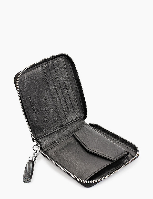 Черный женский кошелек MASCOTTE 642-9215-102 | ракурс 3