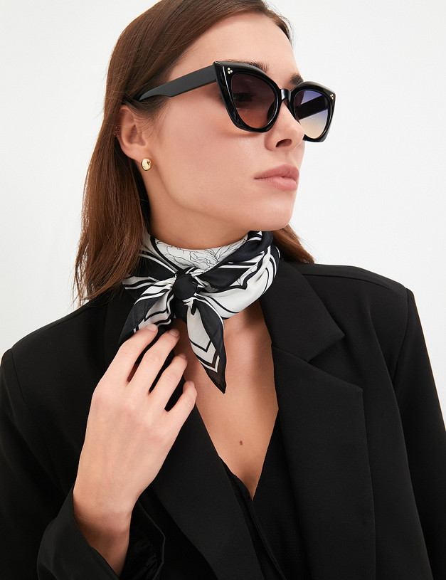 Белый женский платок MASCOTTE 766-4112-2401 | ракурс 1