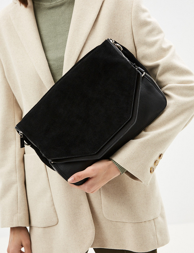 Черная женская сумка MASCOTTE 660-1211-102 | ракурс 1