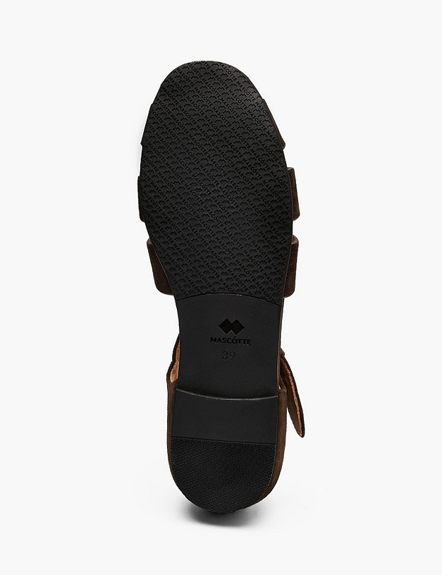 Коричневые женские сандалии MASCOTTE 234-611011-4680M | ракурс 5