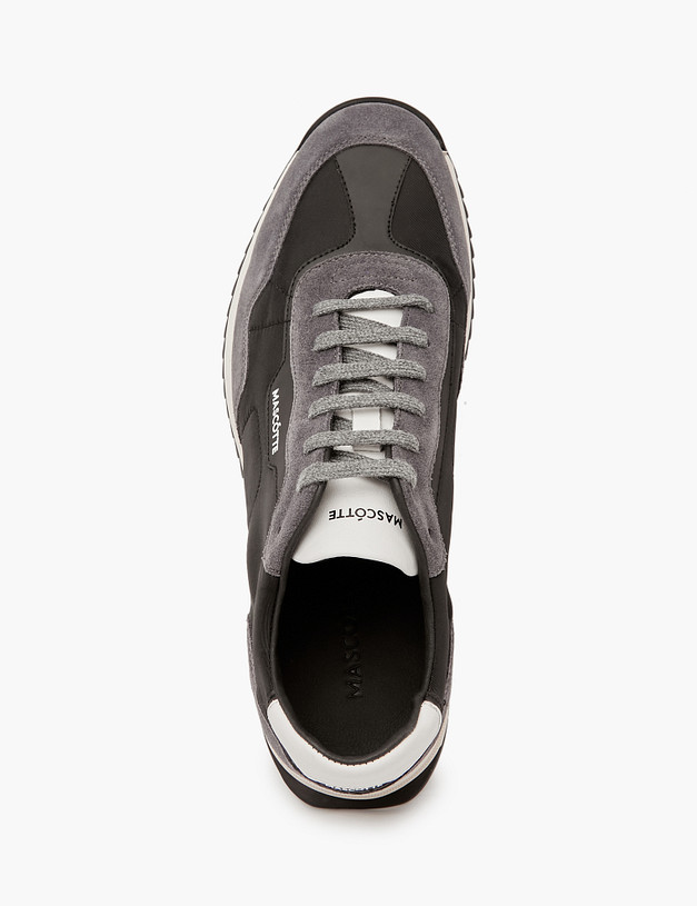 Серые мужские кроссовки MASCOTTE 175-411611-0210 | ракурс 5