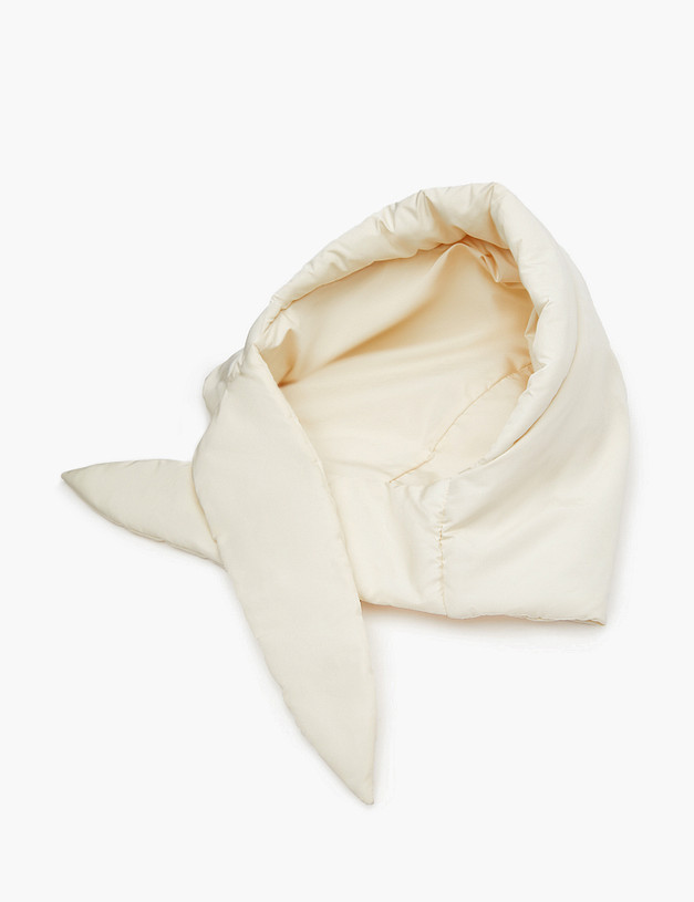 Молочная женская косынка MASCOTTE 766-3233-2401 | ракурс 4 Молочная женская косынка MASCOTTE 766-3233-2401 | ракурс 4