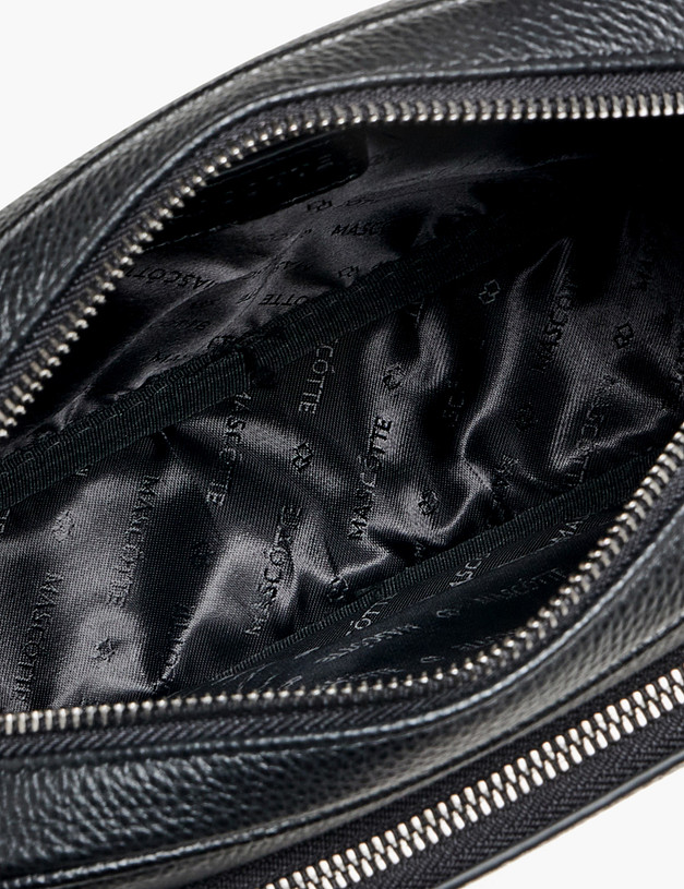 Черная мужская сумка MASCOTTE 604-6102-102 | ракурс 5