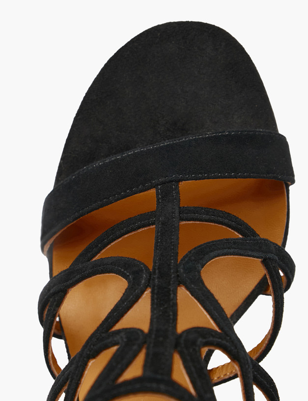 Черные женские босоножки MASCOTTE 100-516911-0602 | ракурс 4