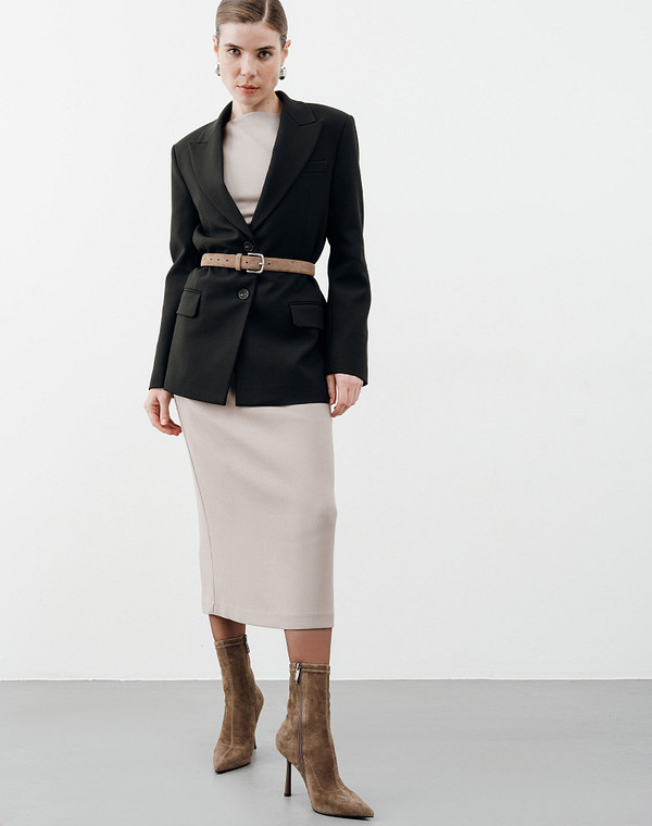 100-410221-0604 Ботинки женские велюр/ворсин хаки, Mascotte