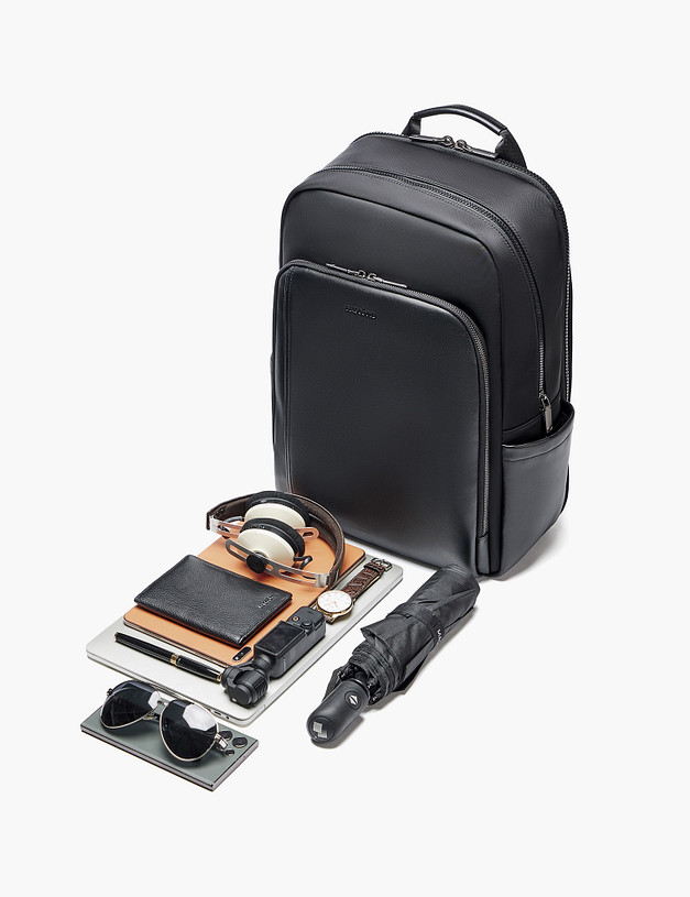 Черный мужской рюкзак MASCOTTE 604-6105-202 | ракурс 5