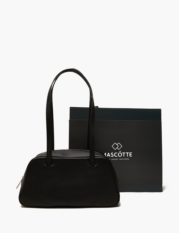 Черная женская сумка MASCOTTE 660-4114-102 | ракурс 7 Черная женская сумка MASCOTTE 660-4114-102 | ракурс 7