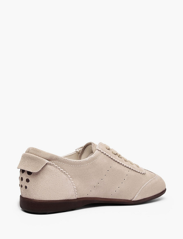 Бежевые женские кроссовки MASCOTTE 78-613211-0208 | ракурс 3