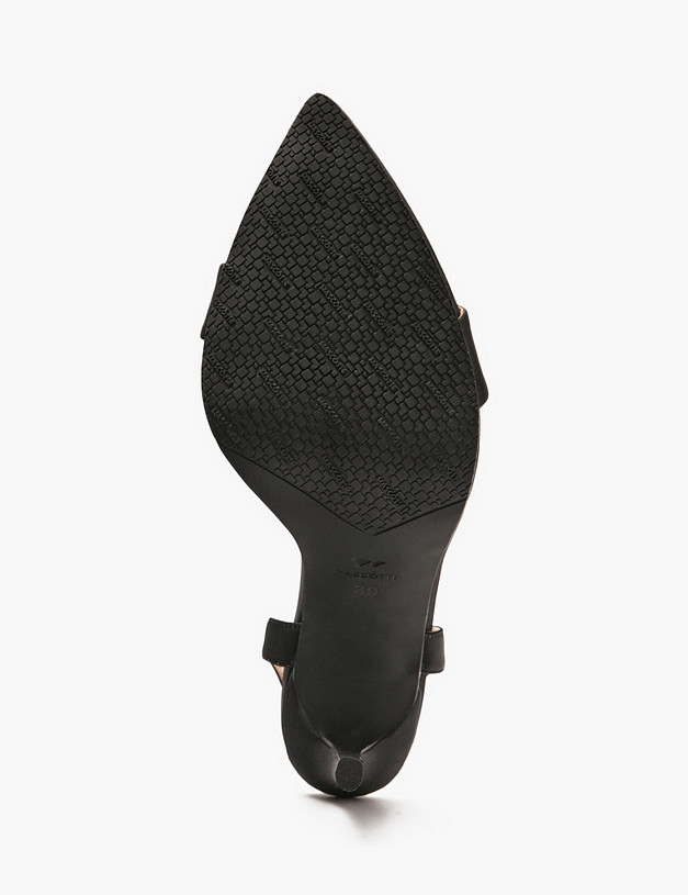 Черные женские босоножки MASCOTTE 25-512411-0202 | ракурс 5