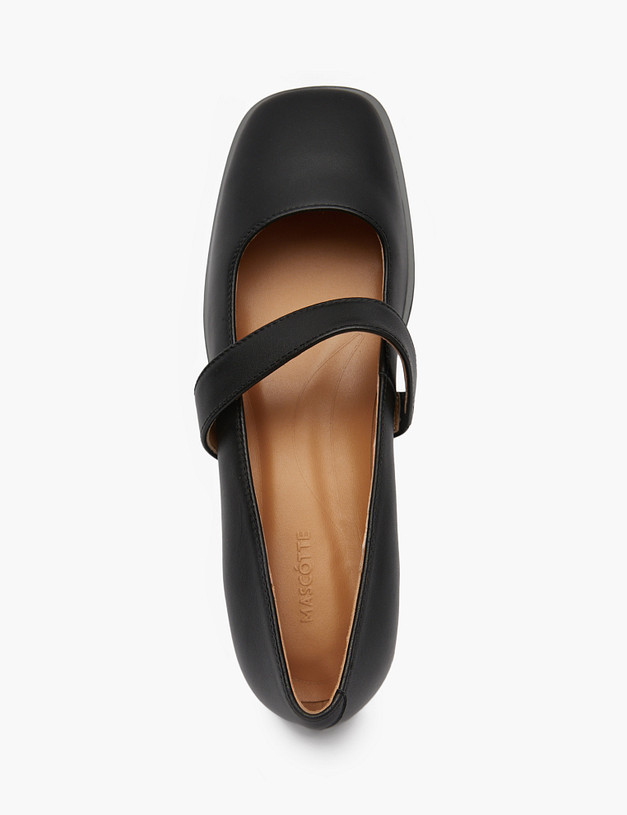 Черные женские туфли Мэри Джейн MASCOTTE 94-512511-3501M | ракурс 6