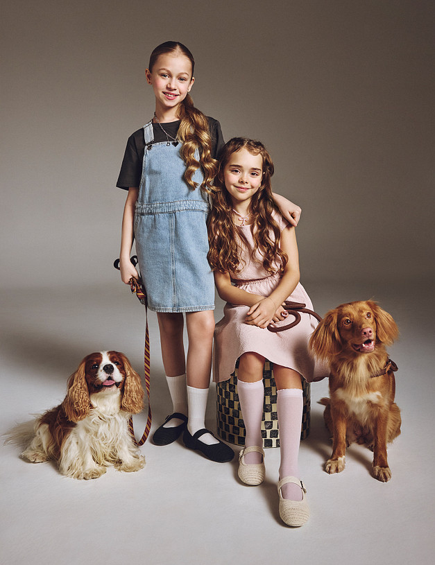 Черные балетки для девочек MASCOTTE 98-511111-0202 | ракурс 2