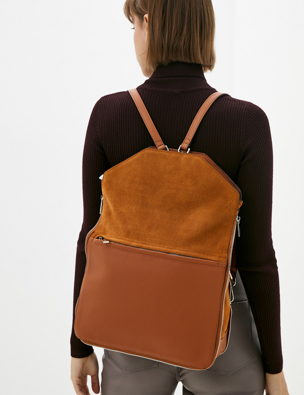 Рыжая женская сумка MASCOTTE 660-1211-113 | ракурс 1