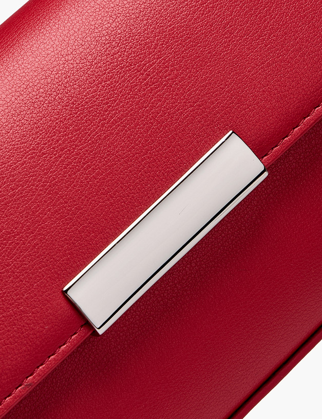 Красный женский клатч MASCOTTE 616-6101-605 | ракурс 4