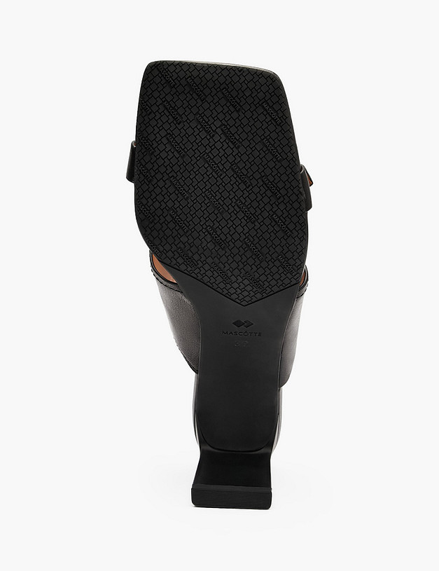 Черные женские мюли MASCOTTE 234-611211-0502 | ракурс 5