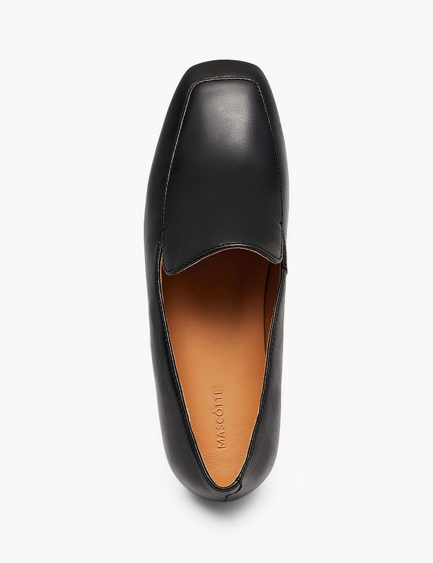 Черные женские лоферы MASCOTTE 234-610211-0502 | ракурс 4