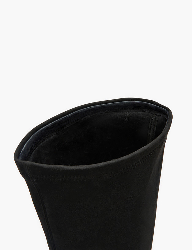 Черные женские ботфорты MASCOTTE 100-121821-2402 | ракурс 8 Черные женские ботфорты MASCOTTE 100-121821-2402 | ракурс 8