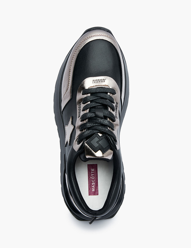 Бронзовые женские кроссовки MASCOTTE 234-224522-0617 | ракурс 5