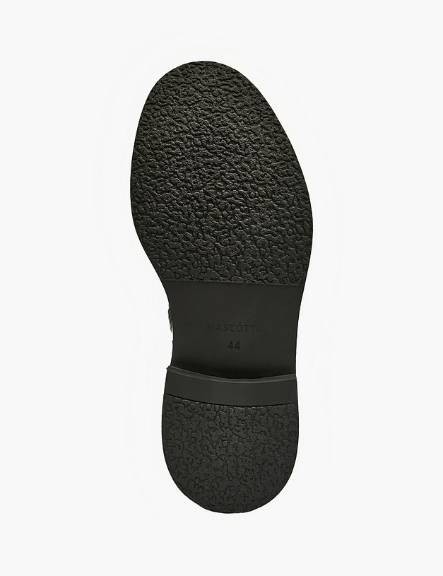 Черные мужские зимние ботинки MASCOTTE 175-525431-0102 | ракурс 5 Черные мужские зимние ботинки MASCOTTE 175-525431-0102 | ракурс 5