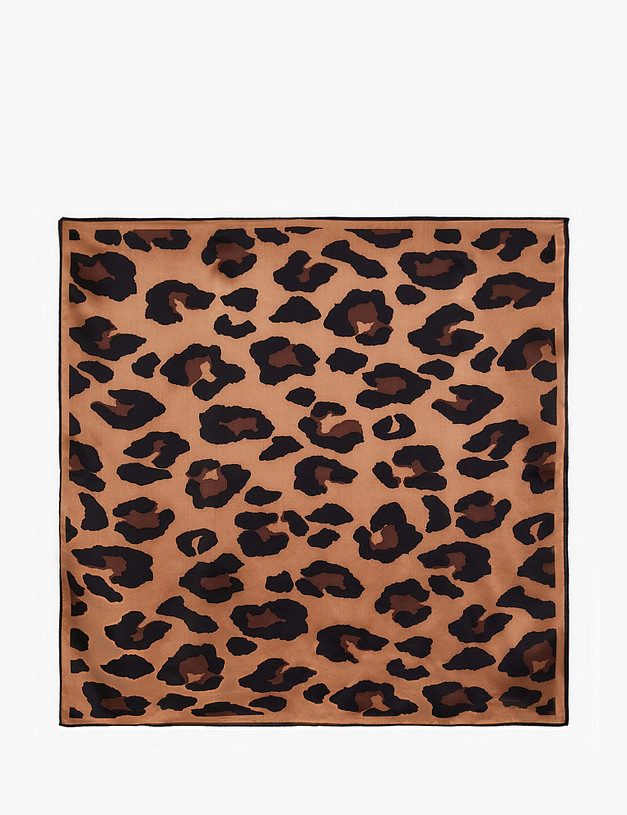 Женский платок с анималистичным принтом MASCOTTE 766-6137-2109 | ракурс 3