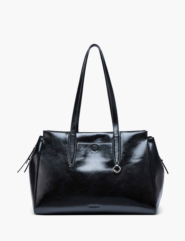 Черная женская сумка MASCOTTE 616-6111-602 | ракурс 2