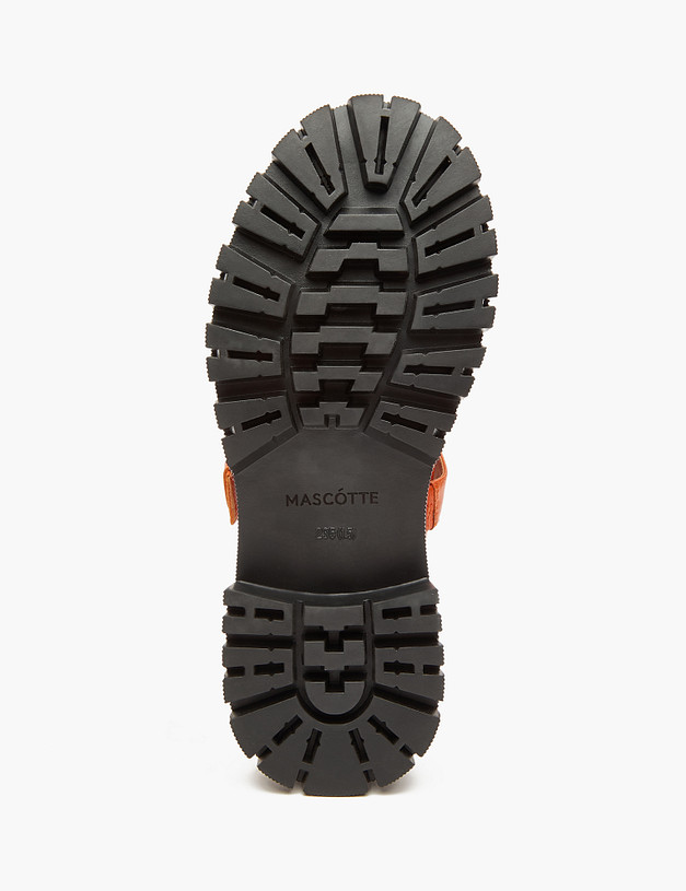 Оранжевые женские туфли Мэри Джейн MASCOTTE 234-123516-7510M | ракурс 6