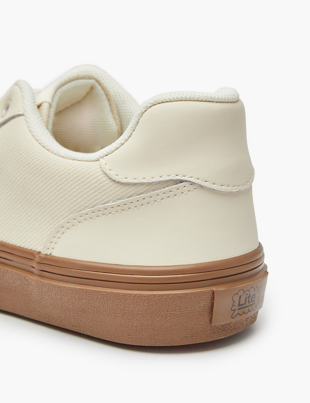 Молочные женские кеды MASCOTTE 156-4206822-0208 | ракурс 7