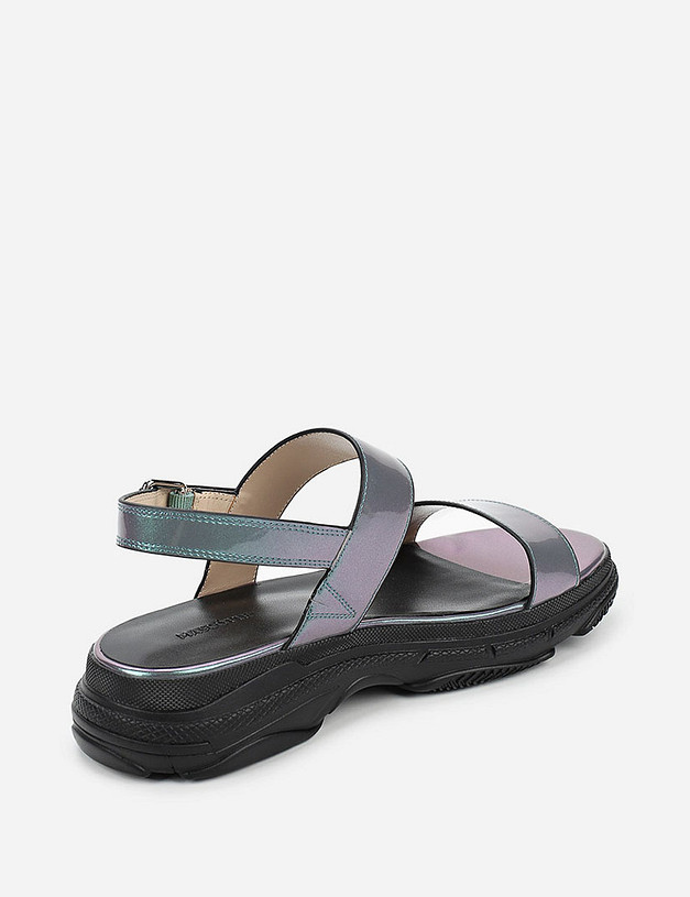 Зеленые женские сандалии MASCOTTE 27-0163711-3767M | ракурс 3