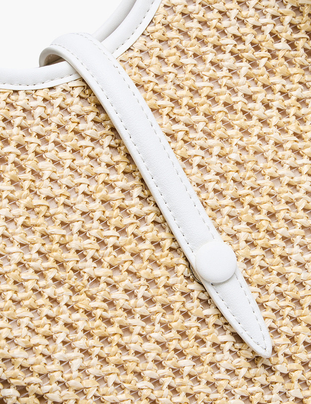 Бежевая женская сумка MASCOTTE 660-6109-208 | ракурс 4