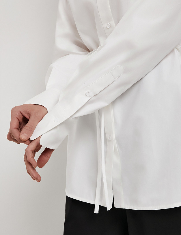 Белая женская блузка MASCOTTE 835-6106-2601 | ракурс 4