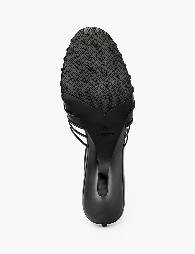 Черные женские босоножки MASCOTTE 126-614811-0502 | ракурс 5