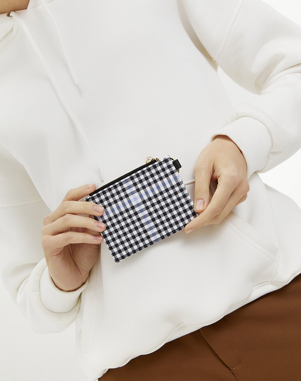 602-3267-202 Ключница жен. текстиль-и.кожа/текстиль черн, Mascotte Lite