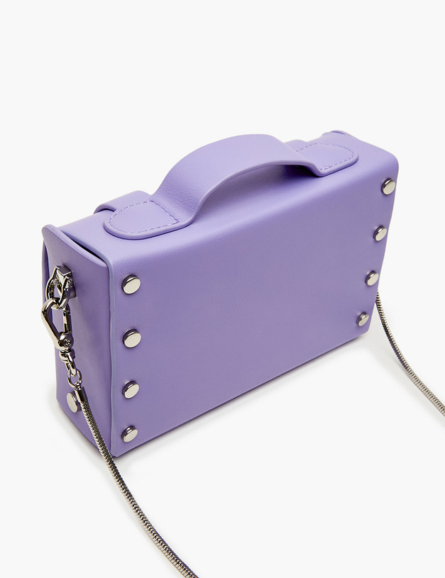 Лавандовая женская сумка MASCOTTE 671-4114-607 | ракурс 3 Лавандовая женская сумка MASCOTTE 671-4114-607 | ракурс 3