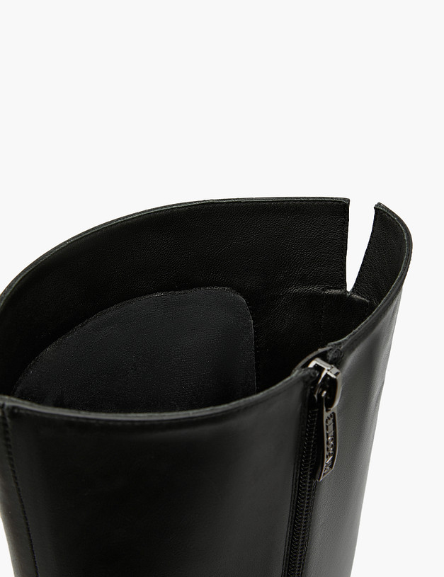 Черные женские зимние ботфорты MASCOTTE 100-320431-0102 | ракурс 6 Черные женские зимние ботфорты MASCOTTE 100-320431-0102 | ракурс 6