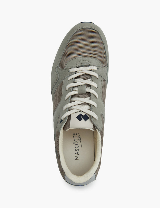 Серые мужские кроссовки MASCOTTE 18-311321-0610 | ракурс 5