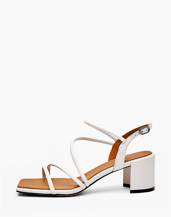 58-512311-3569M Туфли летние женские нат.кожа/нат.кожа бел, Mascotte