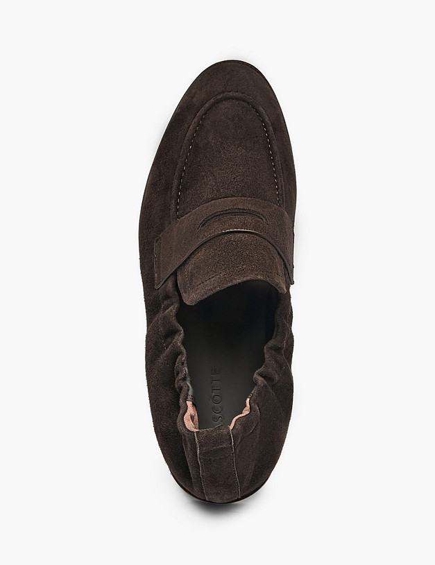 Коричневые мужские полуботинки MASCOTTE 175-612311-4681M | ракурс 4